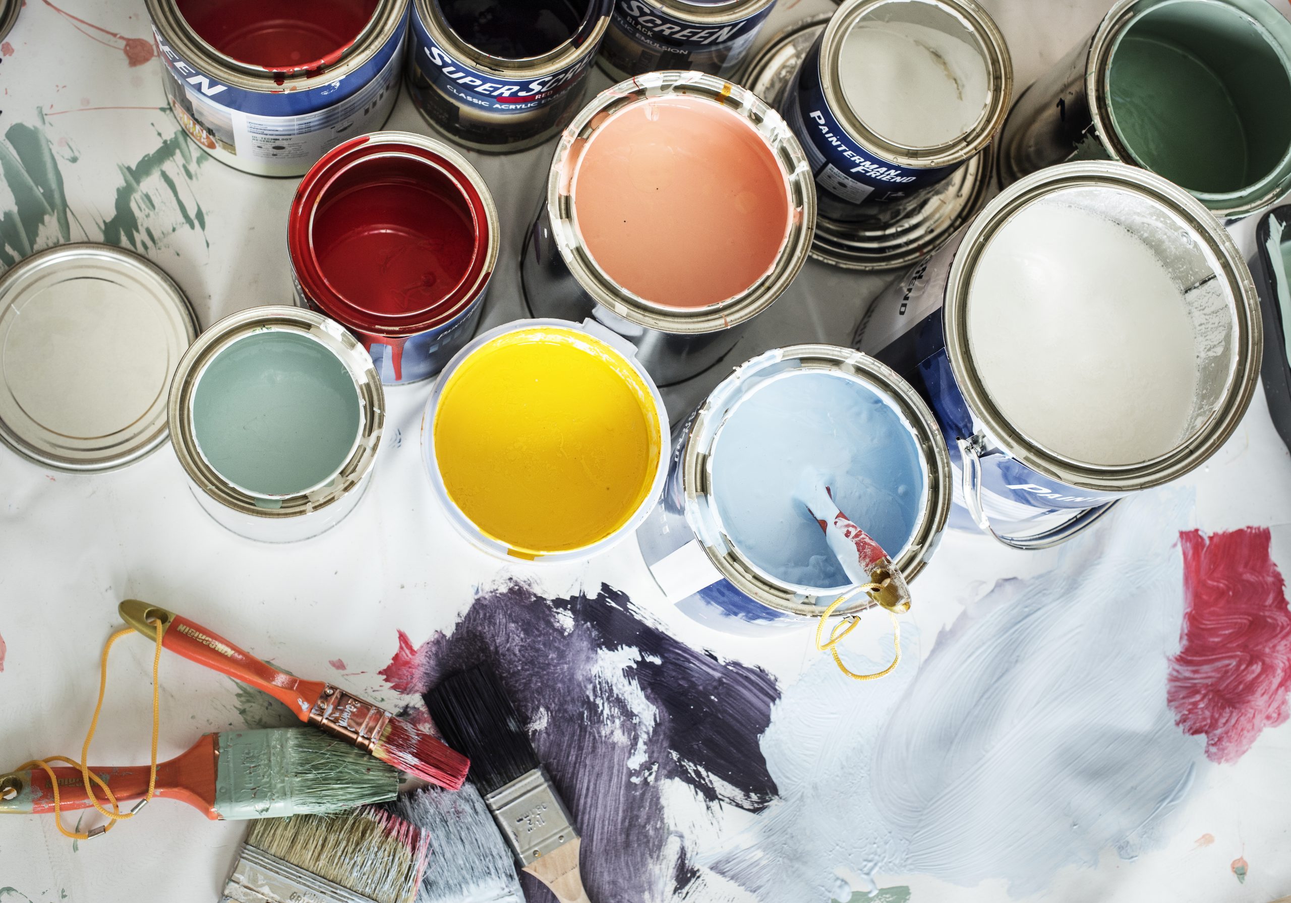 Different Paint Finishes